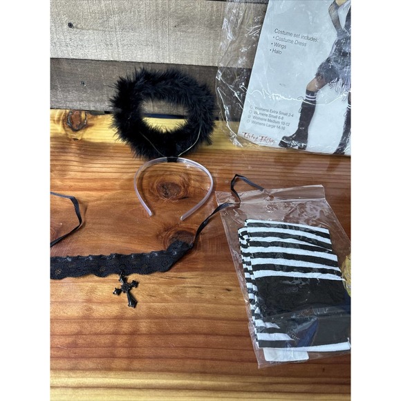 Gothic Baby Doll Dark Angel Costume Women’s M 10/12 - Picture 2 of 4